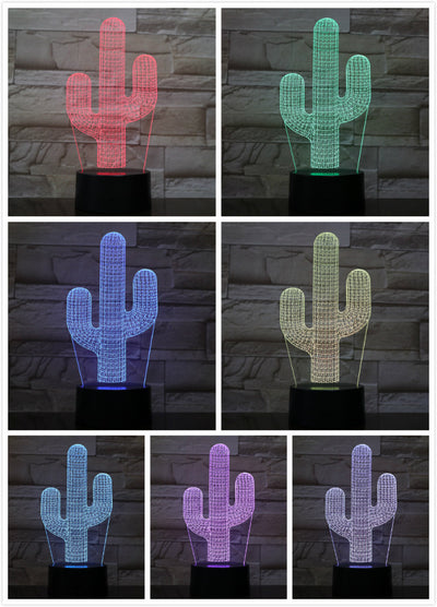 Lámpara Nocturna LED Cactus - Image 6