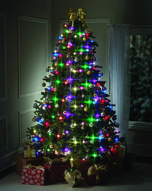 Guirnalda de Luces LED Navideñas para Árbol de Navidad