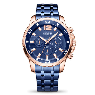 Reloj de Hombre Acero Inoxidable Resistente al Agua - Estilo Ejecutivo - Image 8