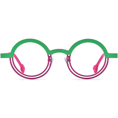 Gafas Redondas Vintage para Hombre y Mujer - Image 17