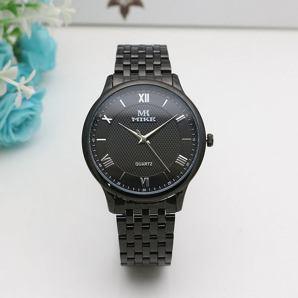 Reloj de Hombre Acero Inoxidable Dorado Resistente al Agua - Estilo Moderno Cuarzo - Image 40