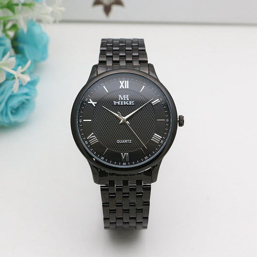 Reloj de Hombre Acero Inoxidable Dorado Resistente al Agua - Estilo Moderno Cuarzo - Image 40