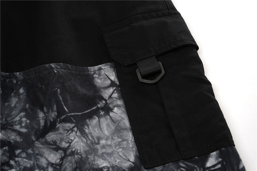 Pantalones Cargo Sueltos con Diseño Tie Dye para Hombre - Image 11