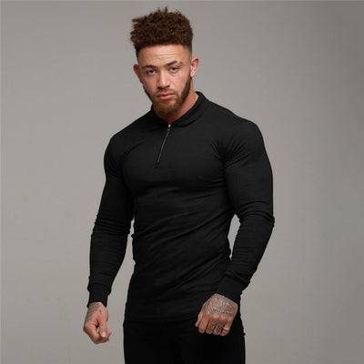 Polo Deportivo de Manga Larga para Hombre - Estilo Casual y Moderno - Image 7