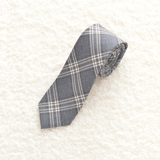 Corbata a Cuadros para Uniforme Escolar y Profesional - Image 2
