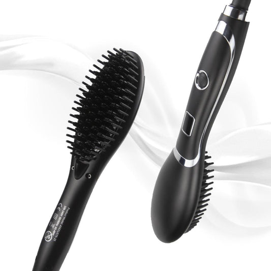 Cepillo Alisador Eléctrico Automático para Cabello