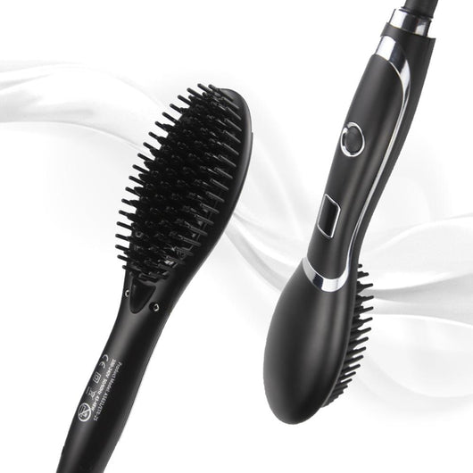Cepillo Alisador Eléctrico Automático para Cabello