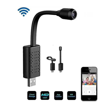 Cámara de Seguridad WiFi Portátil