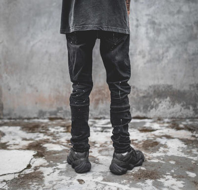 Pantalones Slim Ajustados a la Rodilla - Tendencia Street Style - Image 2
