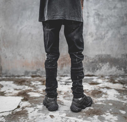 Pantalones Slim Ajustados a la Rodilla - Tendencia Street Style - Image 2