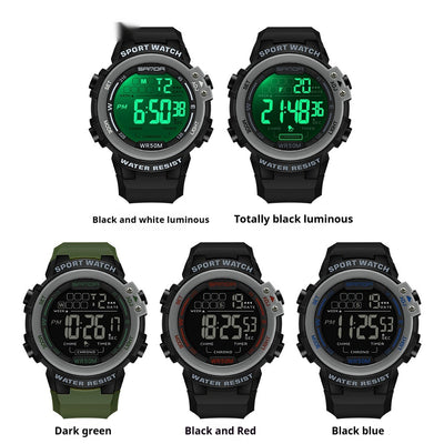 Reloj Inteligente Luminoso para Hombre - Estilo Juvenil Multifuncional - Image 3