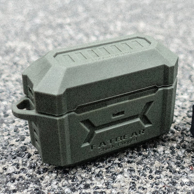 Funda Protectora Táctica de Silicona para AirPods Compatible con Apple - Image 4
