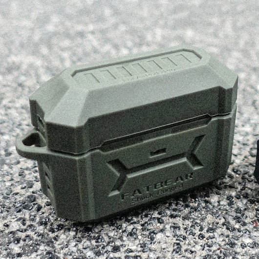 Funda Protectora Táctica de Silicona para AirPods Compatible con Apple - Image 4