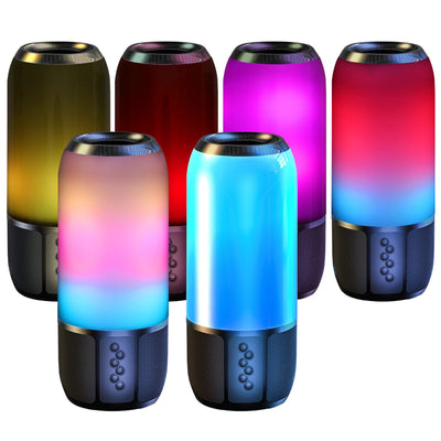 Parlante Portátil Inalámbrico Estéreo con Luces LED y Radio FM - Image 13