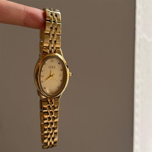 Reloj Elegante de Diseño Exclusivo con Esfera Pequeña y Detalles de Diamante - Image 6