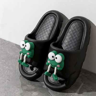 Pantuflas Rana de Dibujos Animados con Suela Suave Antideslizante para Mujer - Image 25