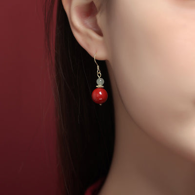 Aretes de Plata Esterlina 925 Cinabrío - Joyería Nicho Elegante - Image 3