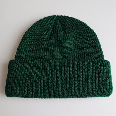 Gorro de Lana Tejida con Detalle de Cuero Melón para Hombre y Mujer - Image 2