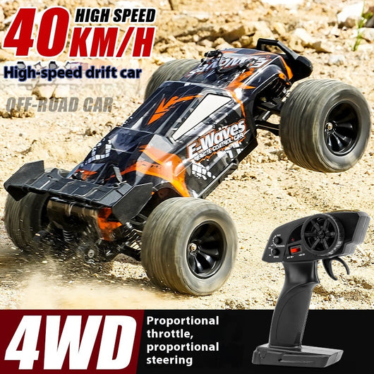 Auto Control Remoto 4x4 Todoterreno de Alta Velocidad con Ruedas Grandes - Image 2
