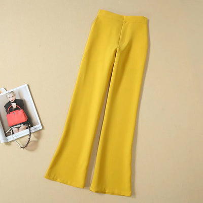 Traje Ejecutivo Amarillo Dos Piezas para Mujer - Image 11