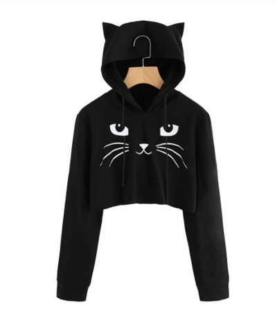 Sudadera con Estampado de Gatos - Image 8