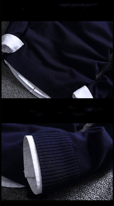 Suéter Cuello Redondo Slim Fit para Hombre - Image 2