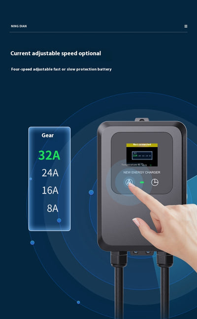 Cargador AC 7KW para Vehículos Eléctricos - Estación de Carga Universal GBT - Image 14