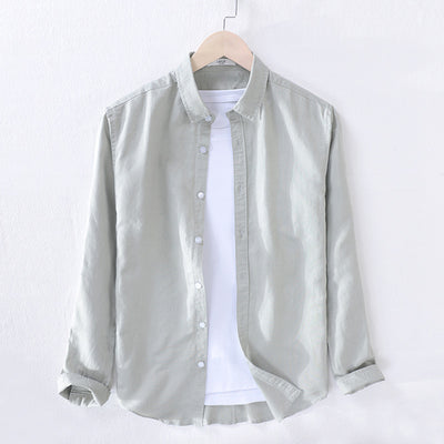 Camisa de Lino Manga Larga - Image 23