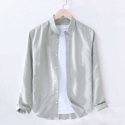 Camisa de Lino Manga Larga - Image 23