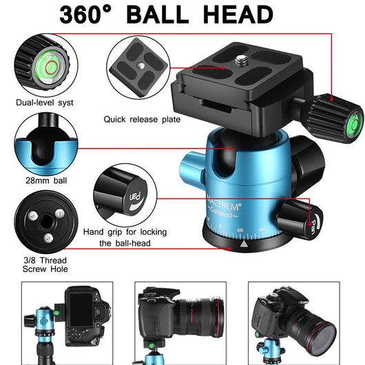 Trípode Multifuncional CT62 para Smartphone - Soporte Profesional de Fotografía Portátil - Image 7