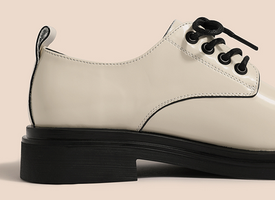 Zapatos de Cuero para Mujer con Cordones y Suela Plana - Versátiles y Cómodos - Image 14