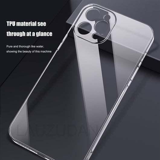 Funda Transparente TPU para Celular - Protección Total y Diseño Minimalista - Image 12
