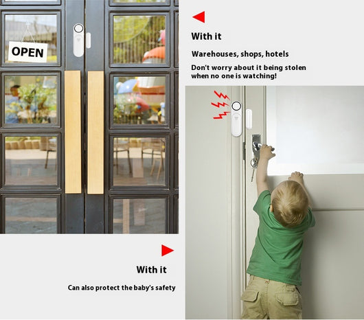 Alarma de Seguridad para Puertas y Ventanas con Red Protectora - Image 19