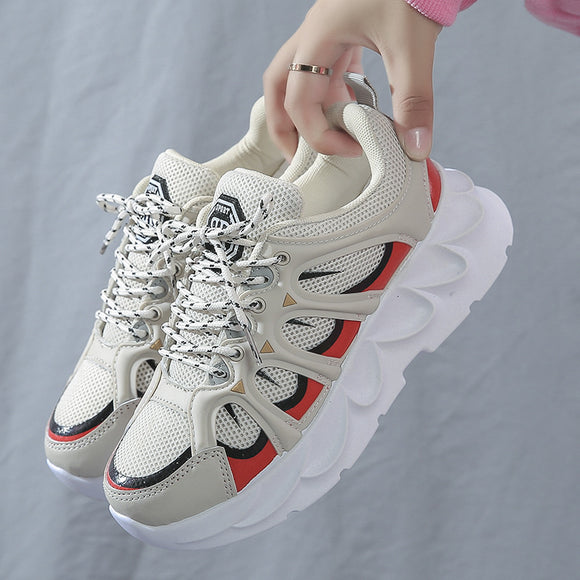 Zapatos Deportivos Papá con Suela Gruesa y Transpirables