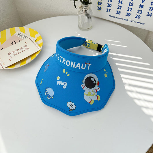 Sombrero de Sol para Niños con Volantes y Protección UV de Dibujos Animados - Image 7
