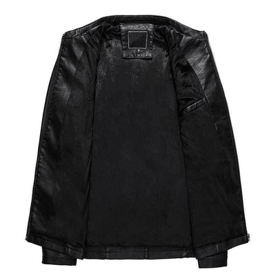 Chaqueta de Cuero Sintético PU para Hombre - Image 8