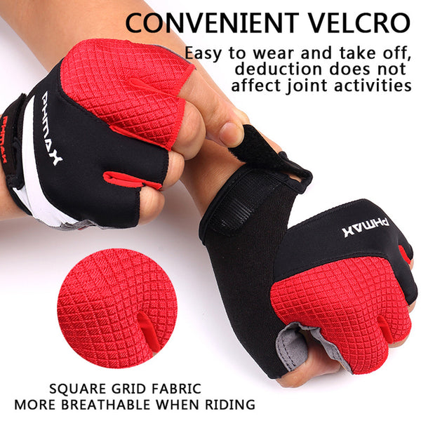 Guantes de Ciclismo Medio Dedo para Verano