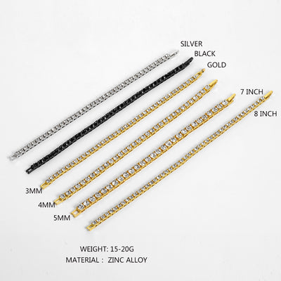 Pulsera de Diamantes para Hombre con Drenaje Único - Image 13