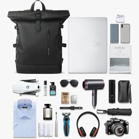 Mochila de Viaje Impermeable para Computadora con Gran Capacidad - Image 4