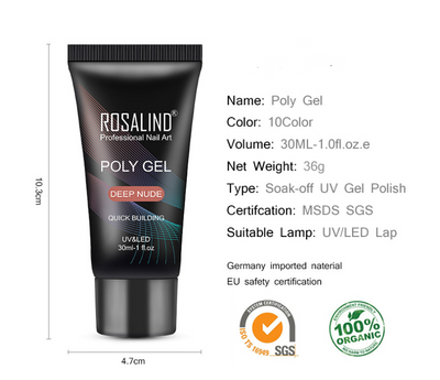Molde de Uñas de Cristal para Extensiones - Image 16