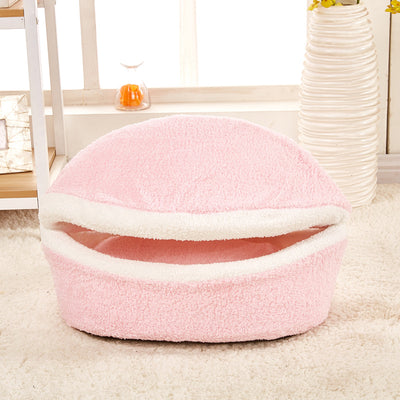 Nido Desmontable para Gatos y Perros - Cama Hamburguesa Acogedora - Image 12