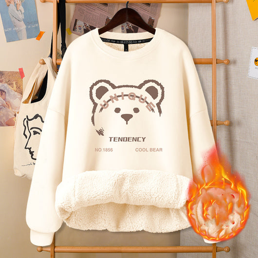 Chaqueta Blanca Cuello Redondo para Otoño e Invierno - Estilo Femenino y Adorable - Image 17