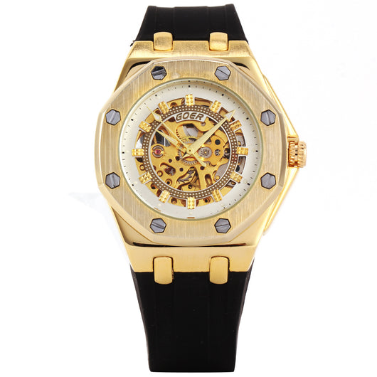 Reloj Mecánico Automático para Hombre con Banda de Silicona - Image 8