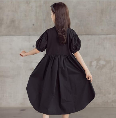 Vestido Camisero de Manga Corta para Verano - Diseño Clásico con Solapa - Image 3