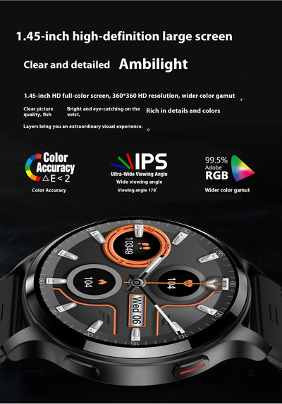 Reloj Inteligente LW77 con Llamadas por Bluetooth, Monitor de Frecuencia Cardíaca y Oxígeno - Image 11