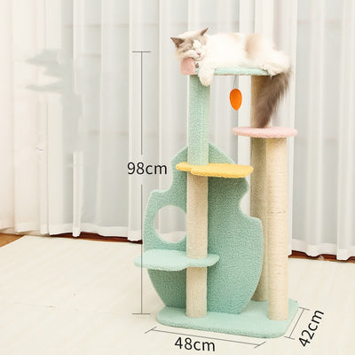 Rascador para Gatos Grande - Juguete y Accesorio Felino Completo - Image 12