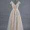 Vestido de Fiesta Elegante Escote en V Profundo con Encaje