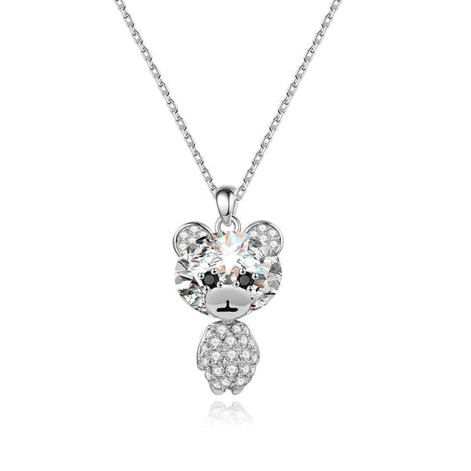 Collar Clavícula Temperamento Coreano con Diamantes Completos - Image 23