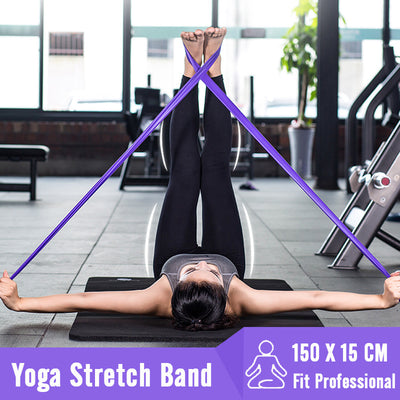 Kit Completo Pilates: Rodillo + Aro Yoga + Correas de Estiramiento - Image 6
