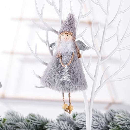 Adorno Navideño Muñeca Peluche para Árbol de Navidad - Image 5